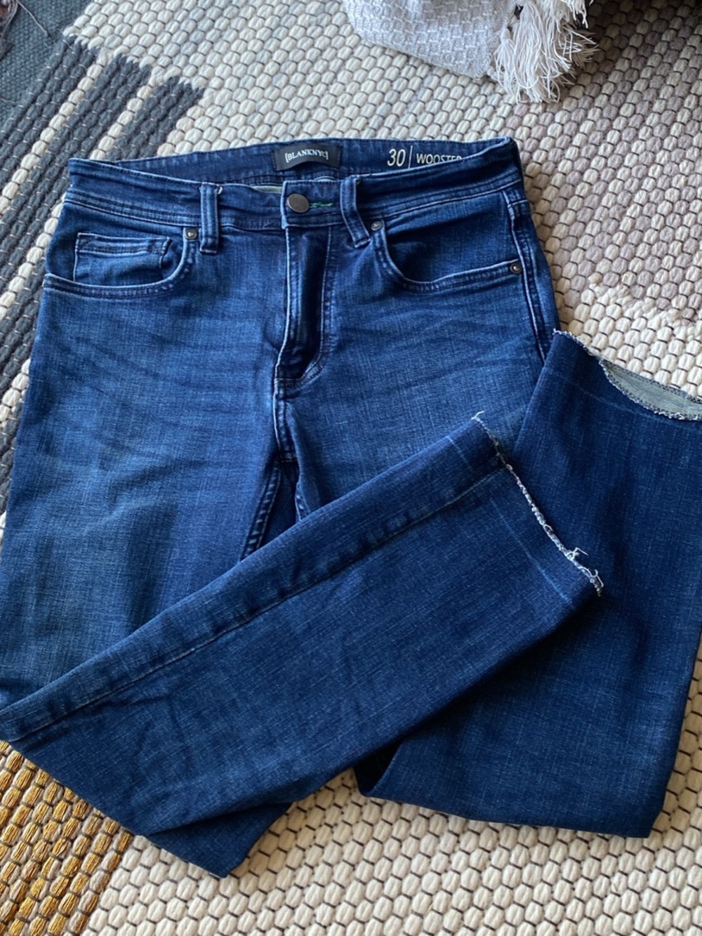 Blank NYC Wooster Dark Blue Slim Jeans